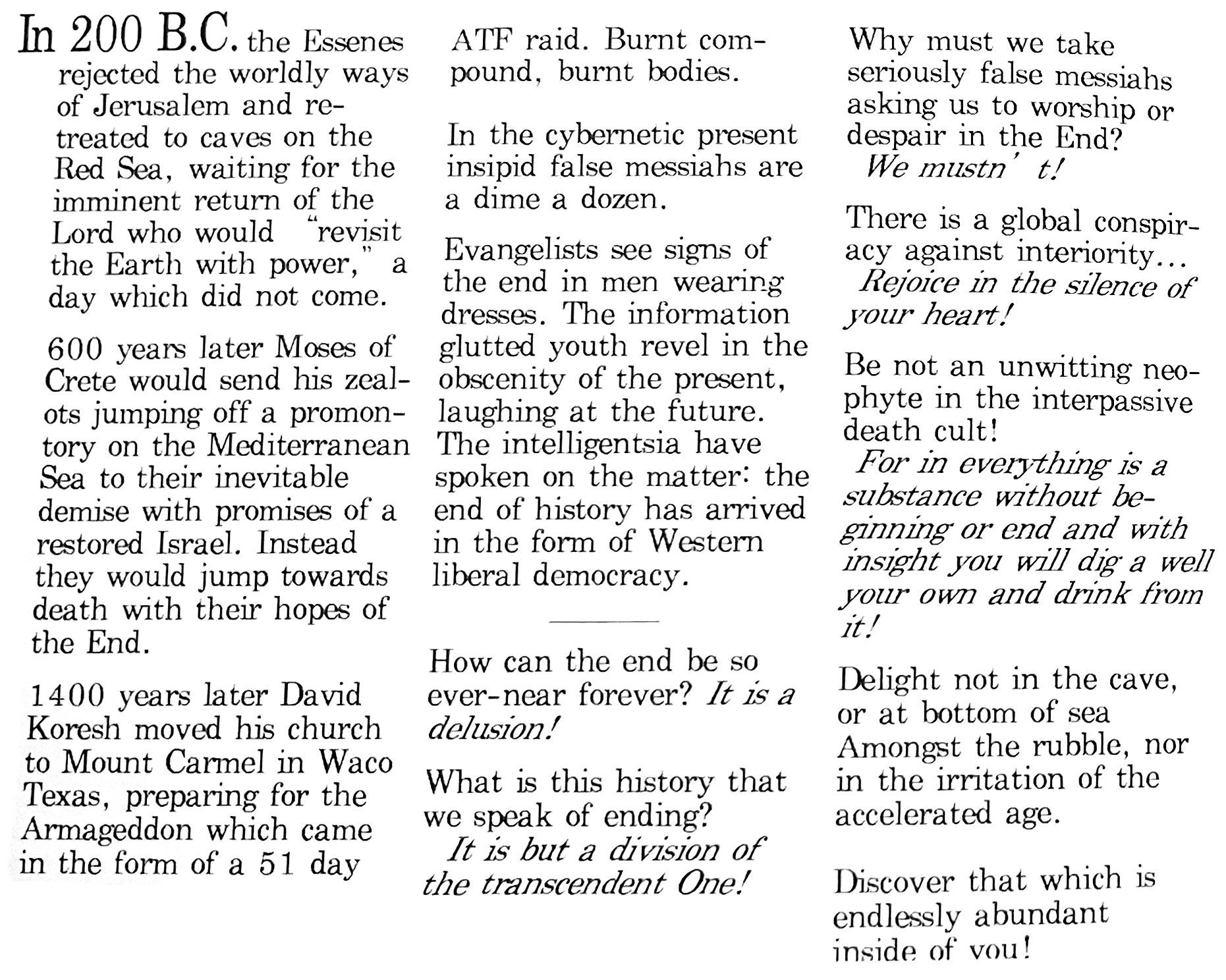 discover that which is endlessly abundant inside of you